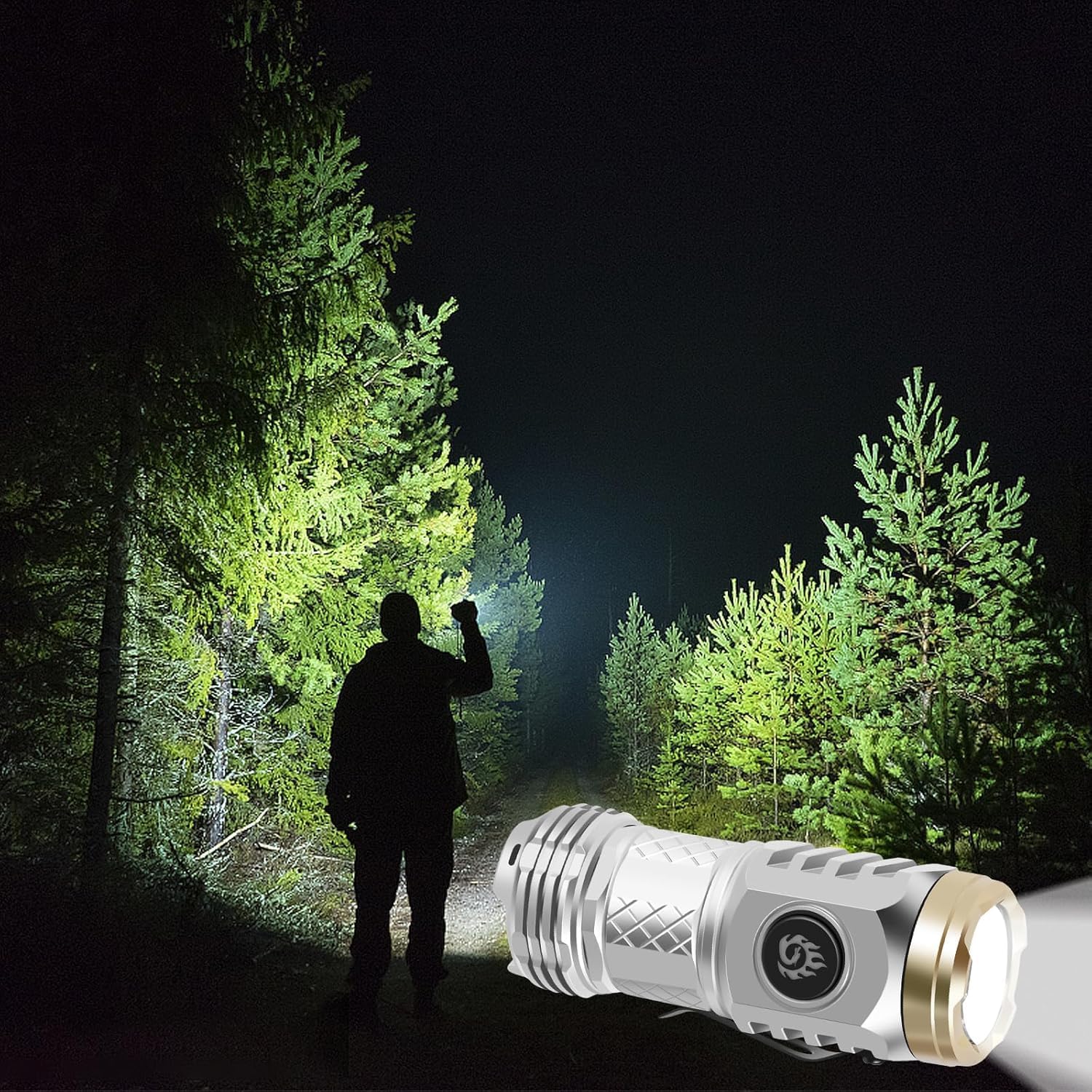 ✨Three-Eyed Monster Mini Flashlight 🔦🧰— Ultra-Bright Rechargeable LED Torch | Compact, Long-Range & Water-Resistant - Image 11