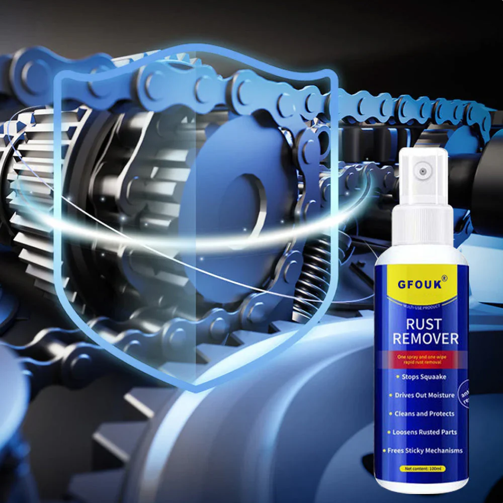 ⏳Limited-time 55% off⏰Anti-Rust Lubricant Spray & Rust Remover⚙️ – Lubricant for Cars, Bikes & Garden Tools - Image 10