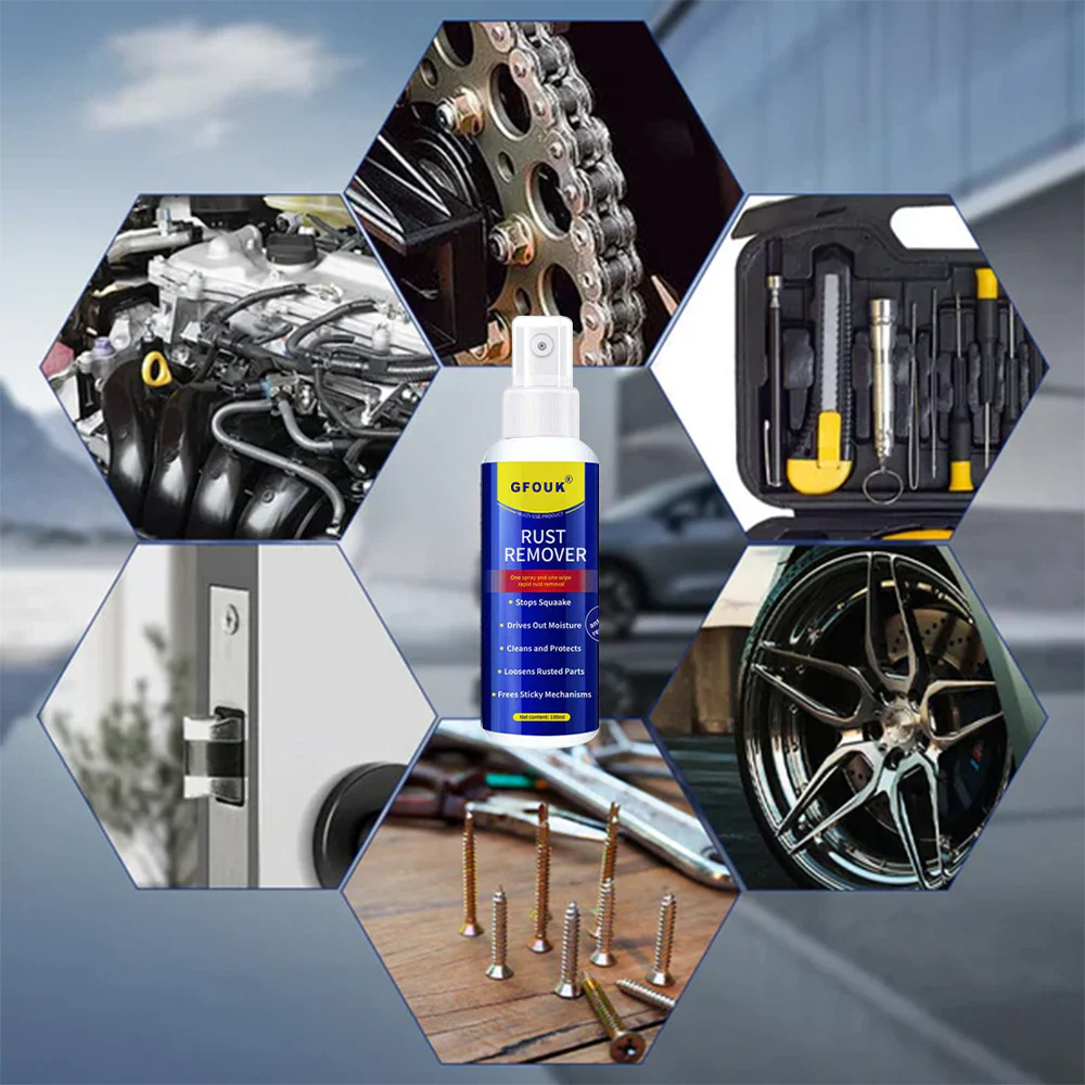 ⏳Limited-time 55% off⏰Anti-Rust Lubricant Spray & Rust Remover⚙️ – Lubricant for Cars, Bikes & Garden Tools - Image 5