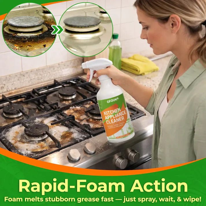 🧽✨Instant Foam Kitchen Cleaner  – Rapid Grease Removal  for Hobs, Ovens & Cooker Hoods 🏠 - Image 3