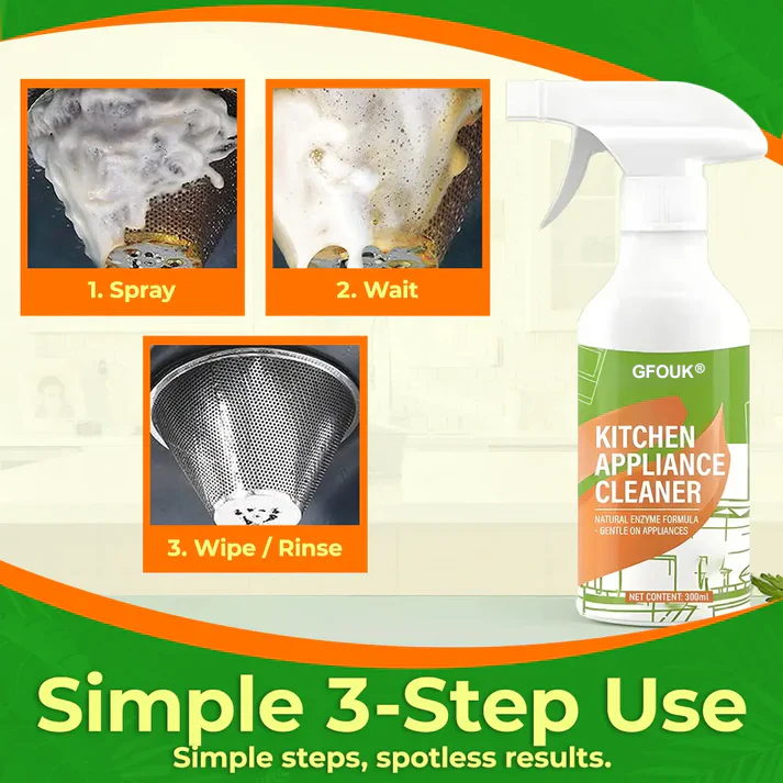 🧽✨Instant Foam Kitchen Cleaner  – Rapid Grease Removal  for Hobs, Ovens & Cooker Hoods 🏠 - Image 5