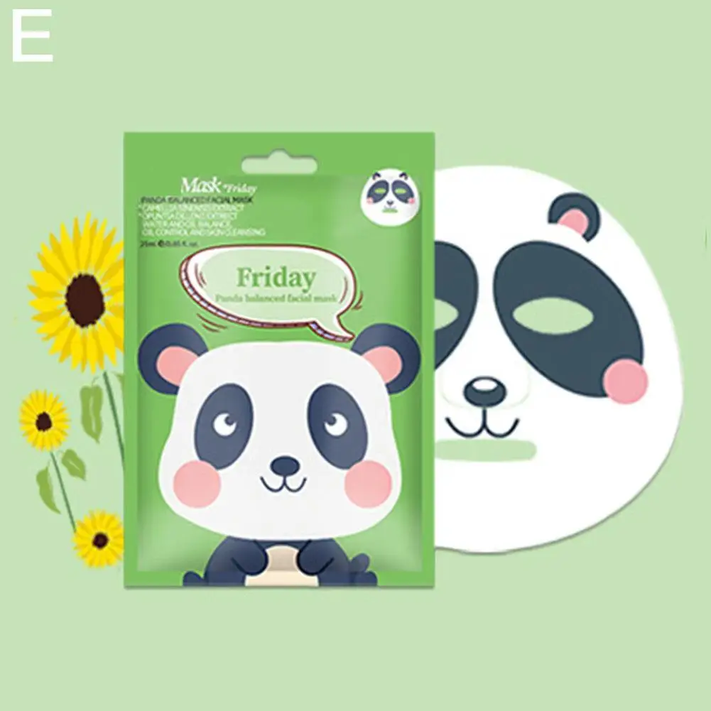 Cute Cartoon Facial Mask Moisturizing Hydrating Mask Deep Moisturizing Tender Skin Mask Dog Panda Pig Animal Mask Skin Care - Image 12