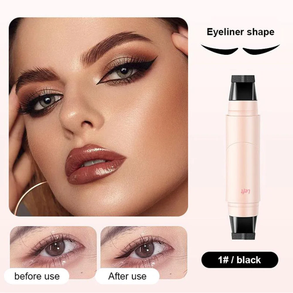 🔥Last Day Promotion 70% OFF🎉Celsiora® Dual-Head Eyeliner Stamp Pen - Quick-Dry, Smudge-Proof - Image 6