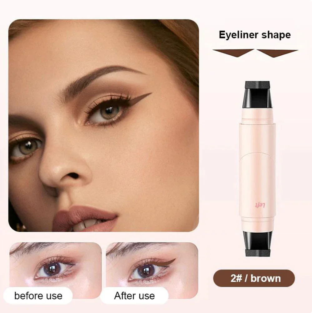 🔥Last Day Promotion 70% OFF🎉Celsiora® Dual-Head Eyeliner Stamp Pen - Quick-Dry, Smudge-Proof - Image 7
