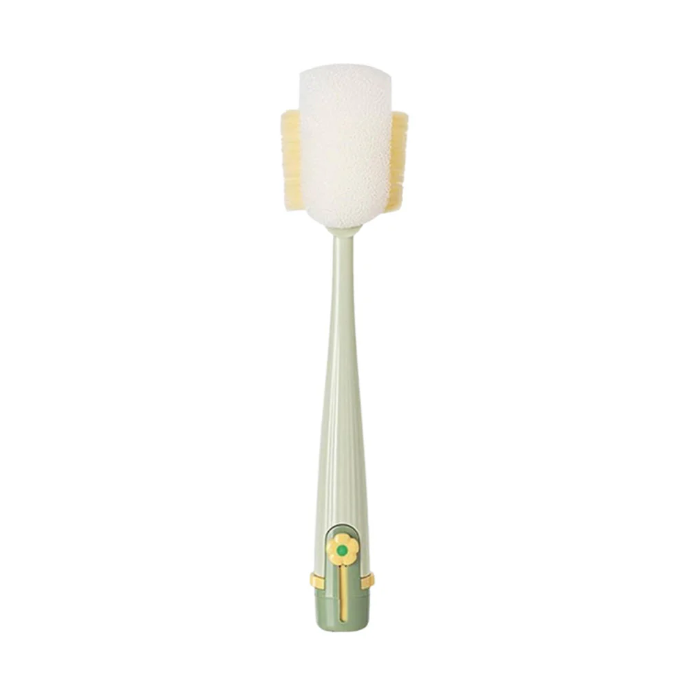 🧽🫧Multifunktionale 5-in-1 Flaschenbürste – Ideal zur Reinigung von Becherdeckeln & für Küchenarbeiten im Haushalt - Image 5