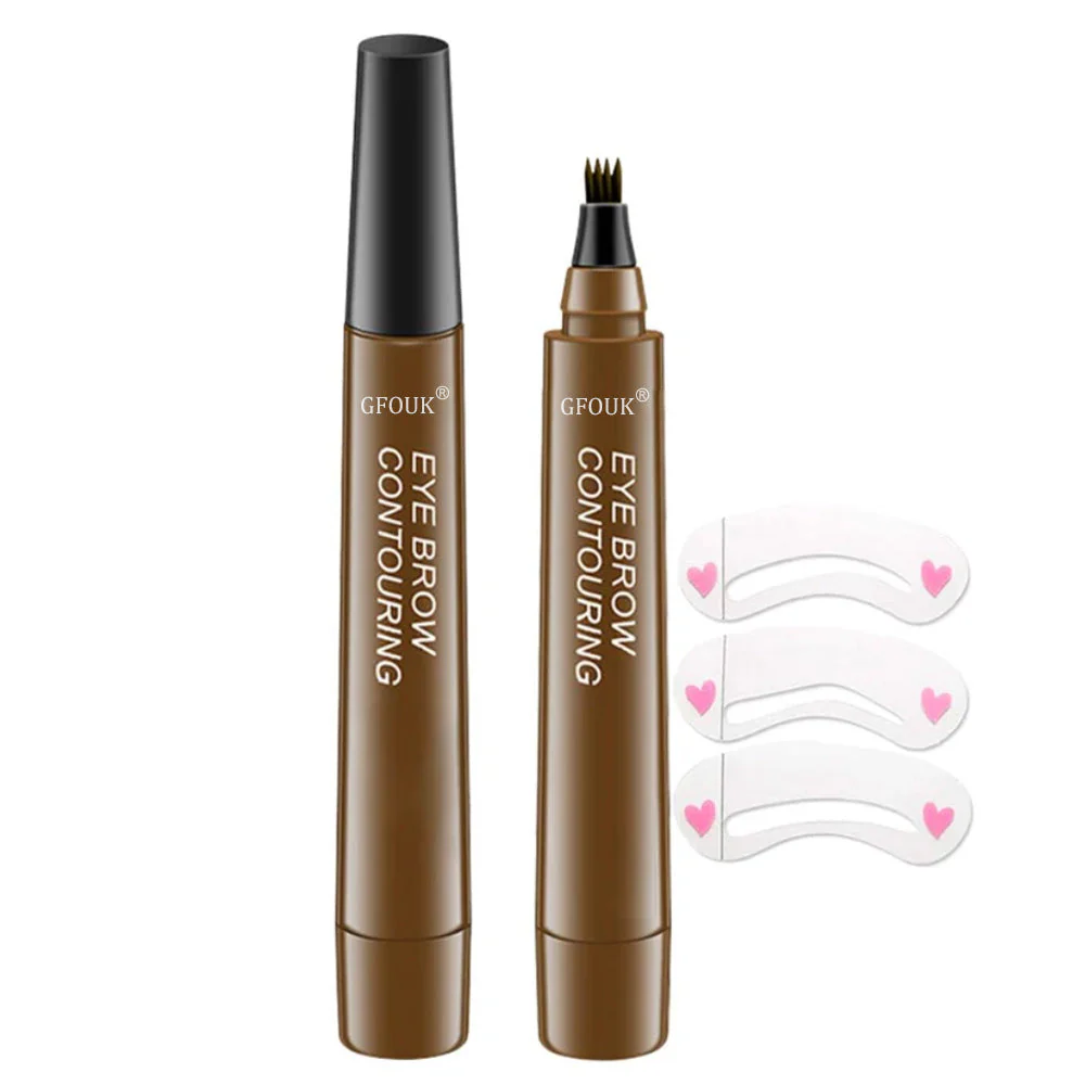 🌸✨4-Tip Microblade Pen for Brows & Beards – Waterproof, Smudge-Proof & Natural Look - Image 11