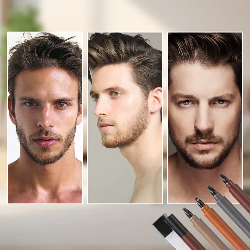 🌸✨4-Tip Microblade Pen for Brows & Beards – Waterproof, Smudge-Proof & Natural Look - Image 9