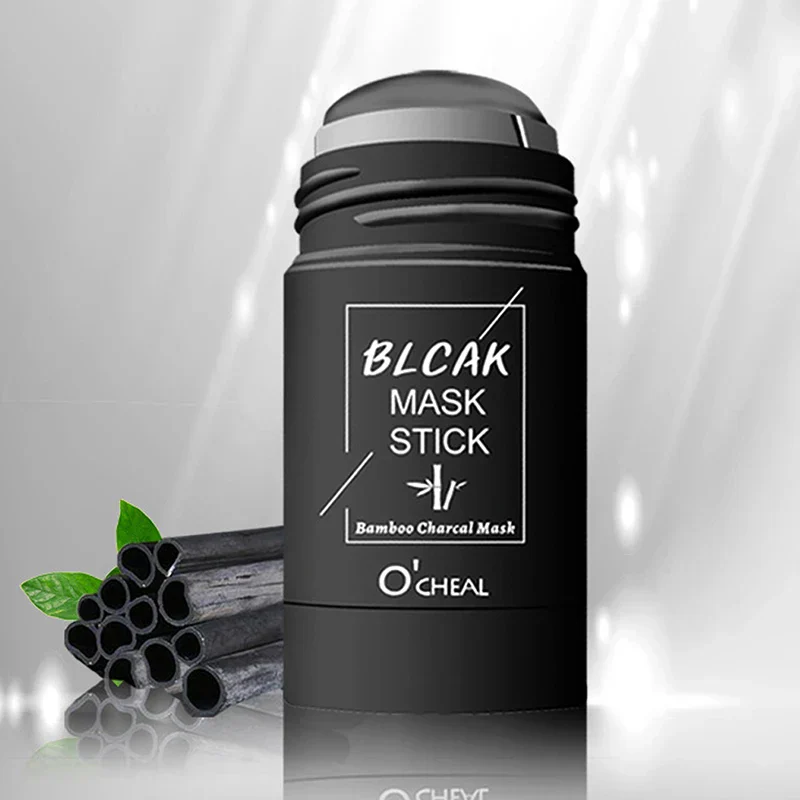 Solid facial mask Stick Green Tea Honey Peach Cleaning Pore Moisturizing Long Charcoal Eggplant Mud Film - Image 10