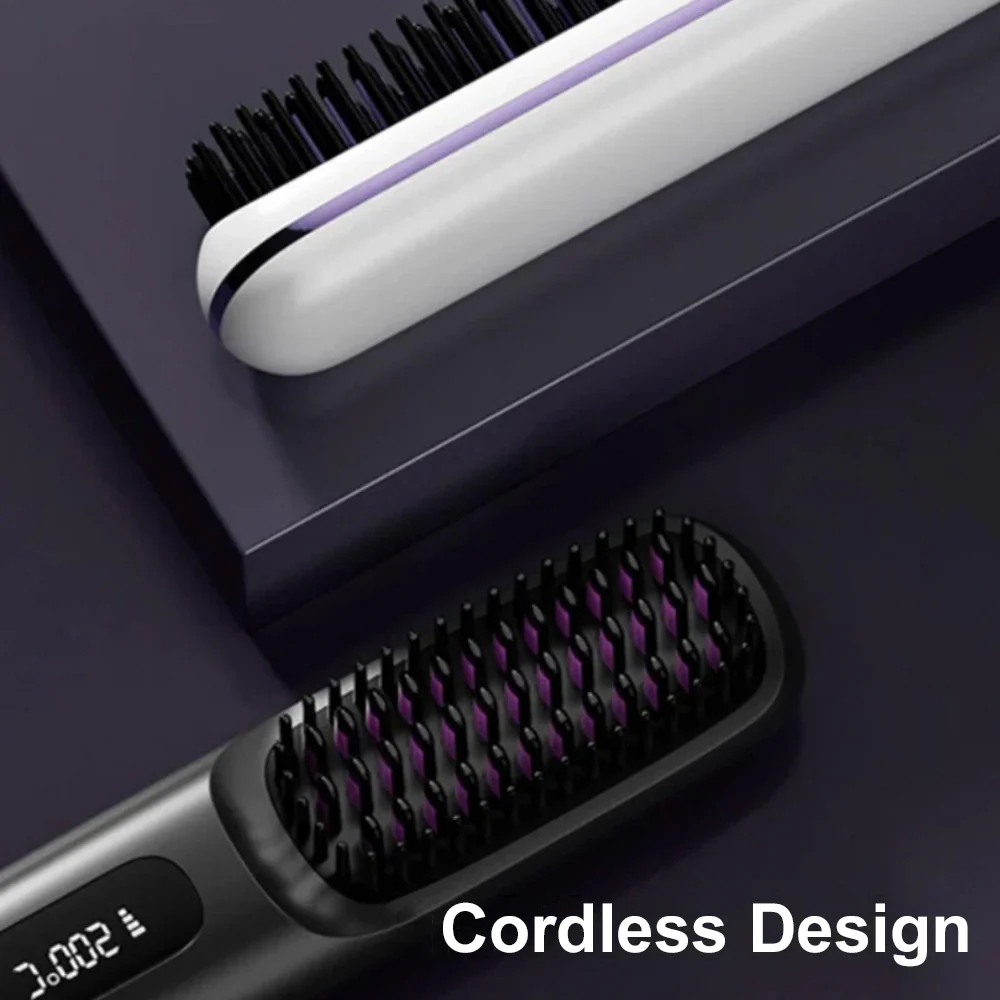 💛⚡🪮The First Smart Styling Brush for Short Hair – Precise, Safe & Effortless - Image 2