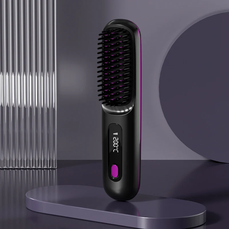 💛⚡🪮The First Smart Styling Brush for Short Hair – Precise, Safe & Effortless - Image 6