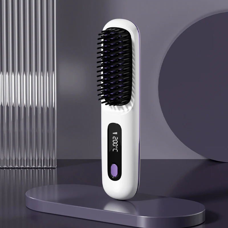 💛⚡🪮The First Smart Styling Brush for Short Hair – Precise, Safe & Effortless - Image 7