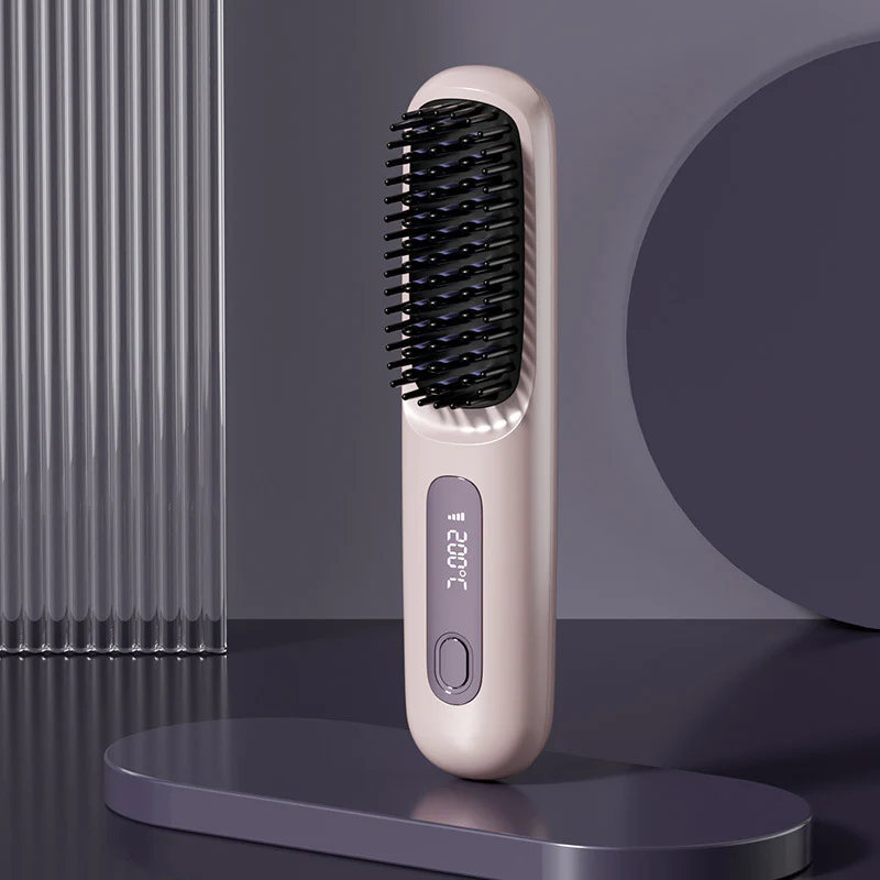 💛⚡🪮The First Smart Styling Brush for Short Hair – Precise, Safe & Effortless - Image 9