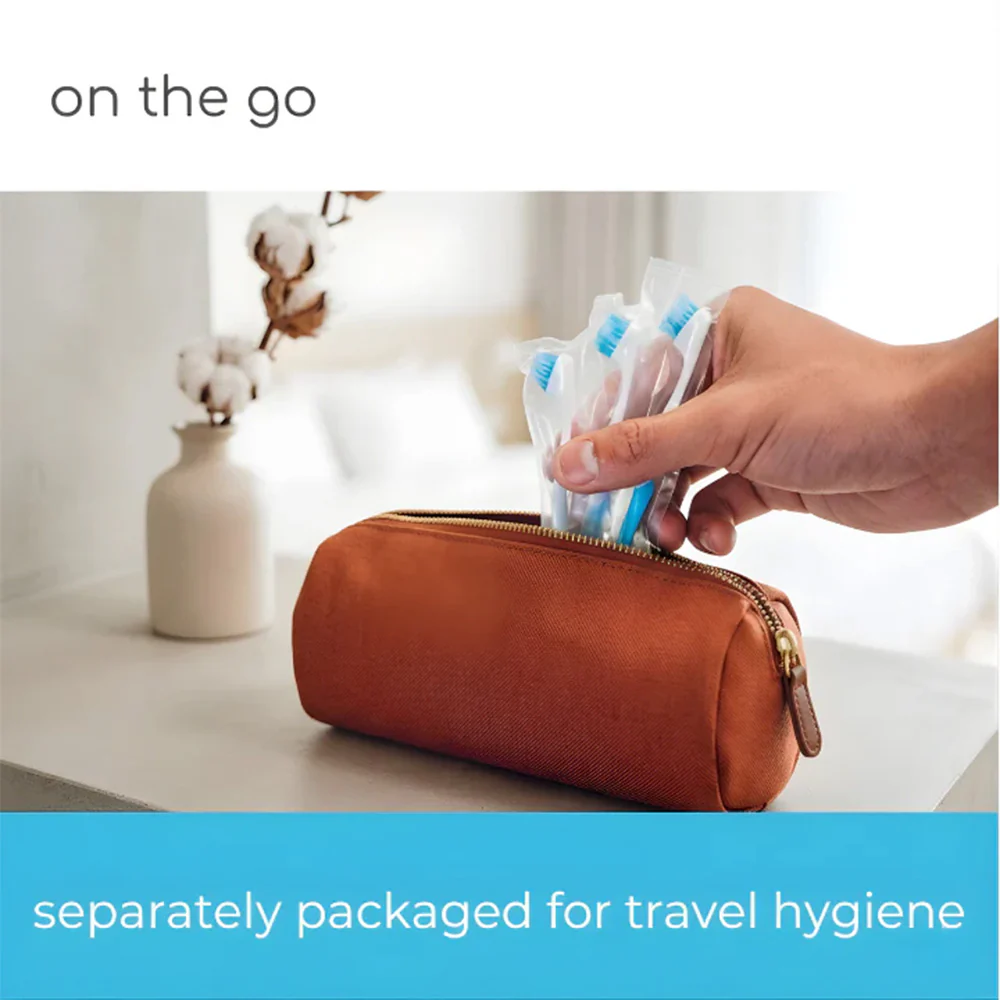 🦷🪥Instant Fresh Mini Toothbrush & Floss – No Water, No Awkward Breath - Image 4