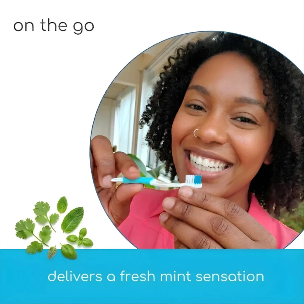 🦷🪥Instant Fresh Mini Toothbrush & Floss – No Water, No Awkward Breath - Image 6