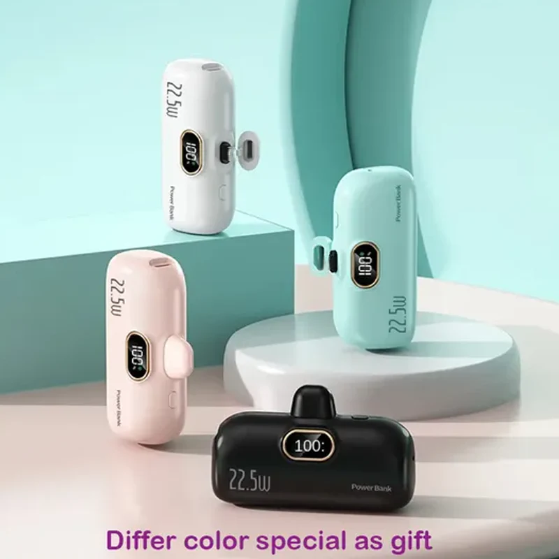 up🔋 New Products Limited Time Offer ⚡ 5000mAh Mini Portable Phone Power Bank - Image 2