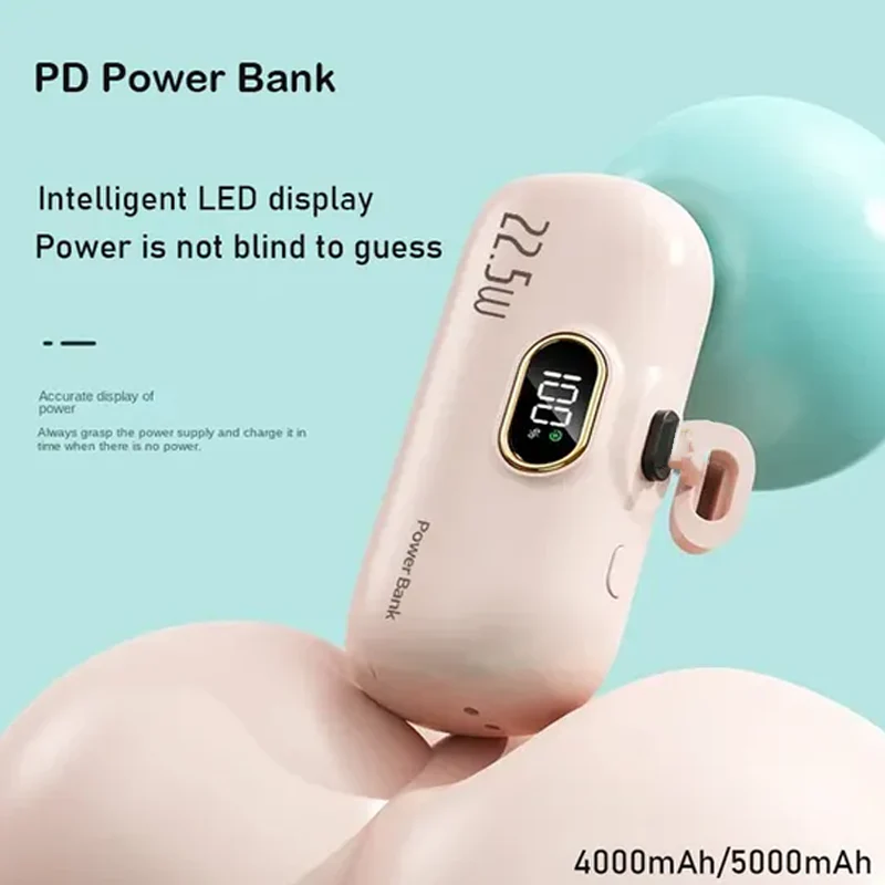 up🔋 New Products Limited Time Offer ⚡ 5000mAh Mini Portable Phone Power Bank - Image 4