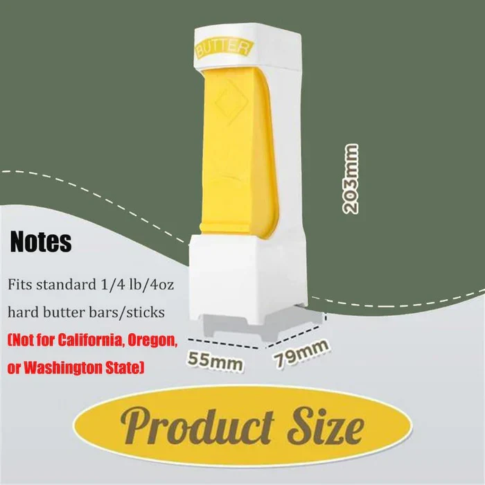 🧈ButterSwift Butter Cutter Dispenser with Stainless Steel Blade - Image 3
