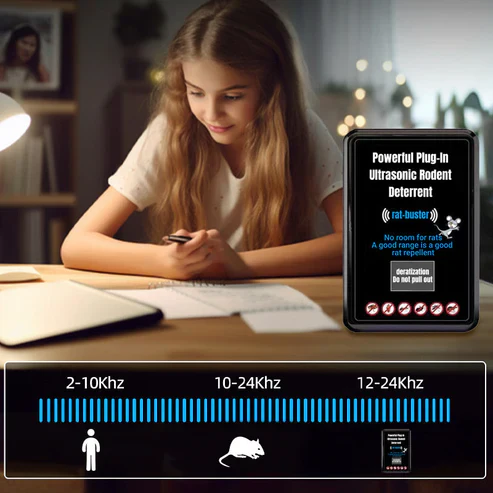 ⏳Limited time 50% discount💥Powerful plug-in ultrasonic rodent repellent - Image 4